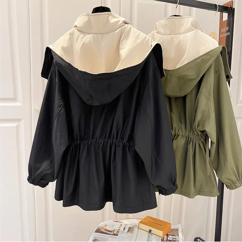 Alva – Elegante jas met bescherming tegen slecht weer en wind