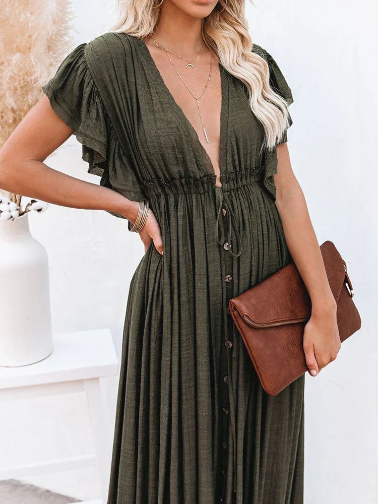 Boho casual jurk