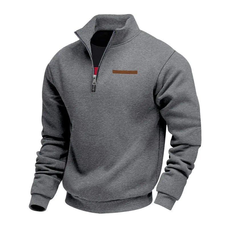 MATHIEU™ | Herensweatshirt met warm draagcomfort en modern zelfvertrouwen voor dagelijks gebruik