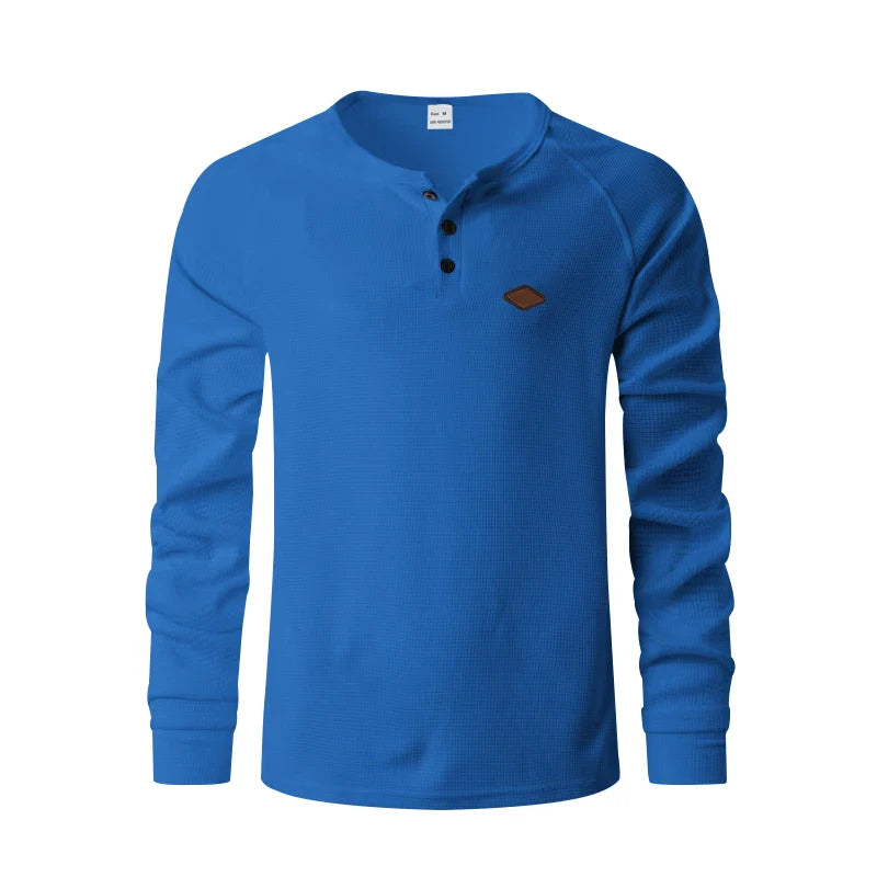 LEONARD | ELEGANTE STRUCTUUR HENLEY VOOR HEREN