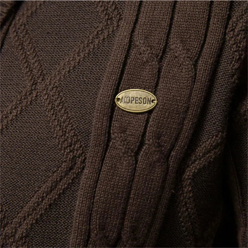 Waldemar | Heren-Cardigan met Knopsluiting
