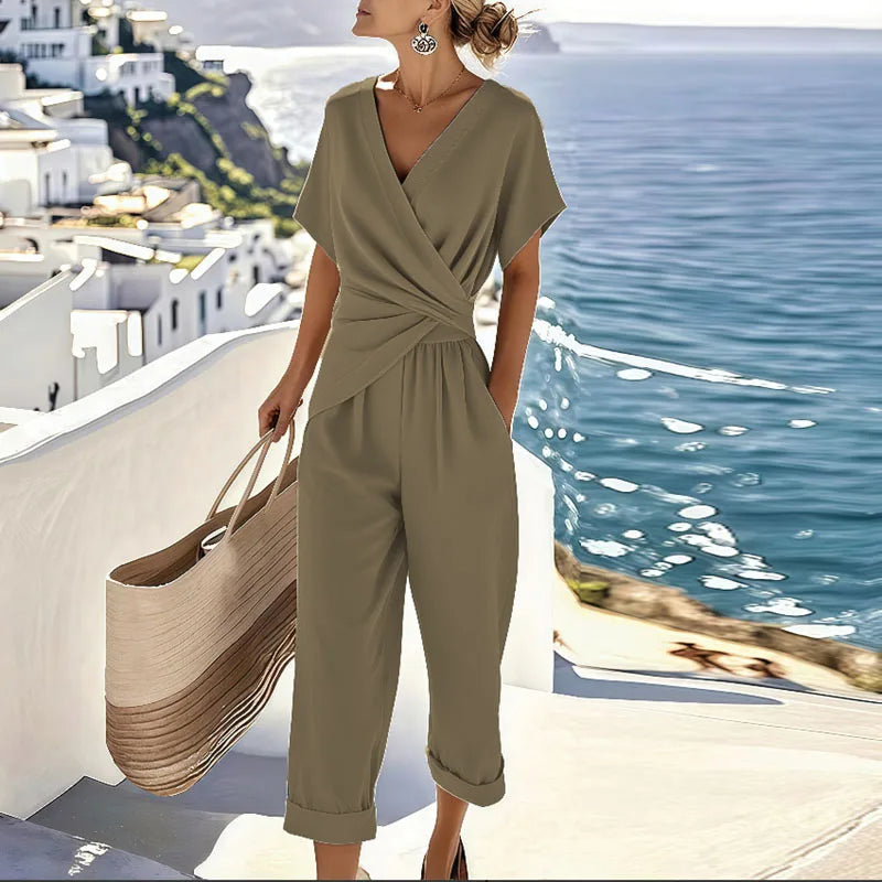 FLEUR™ | Elegante Set met Flatterende Taille en Moeiteloze Zomerstijl