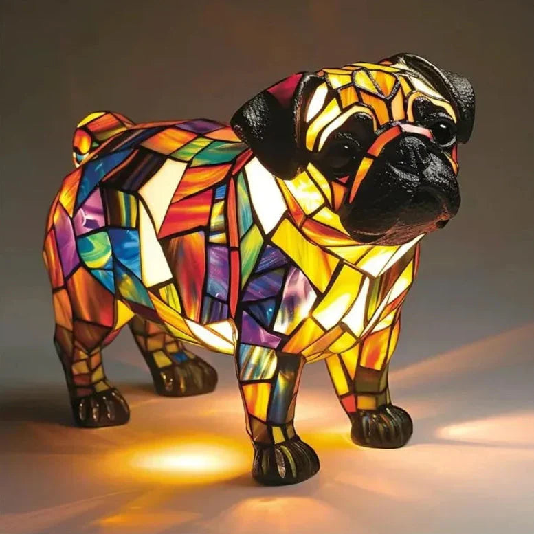 Stralend van Geluk Pug
