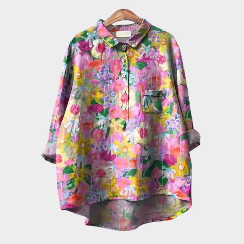 SOFIA | Oversized Bloes met Dagelijks Comfort en Stralende Stijl voor Elke Gelegenheid