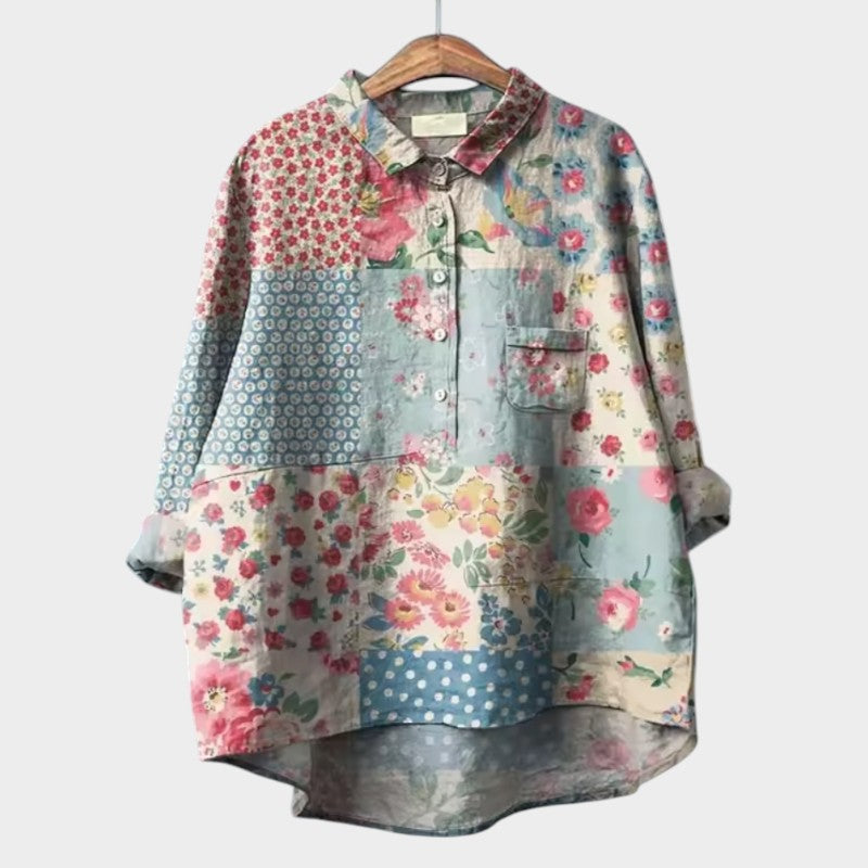 SOFIA | Oversized Bloes met Dagelijks Comfort en Stralende Stijl voor Elke Gelegenheid
