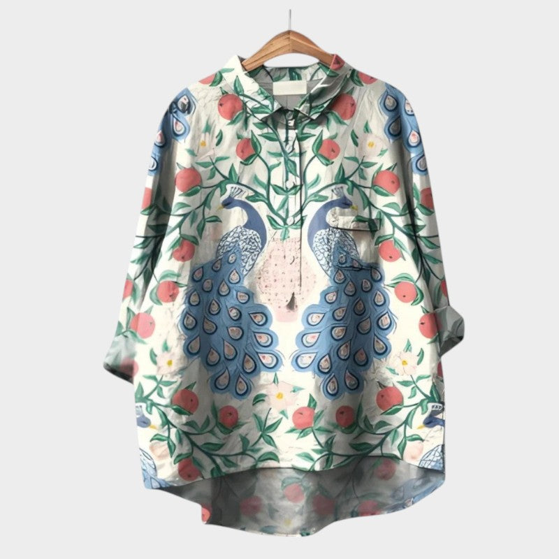VIOLETTA | Oversized Bloes met Absoluut Comfort voor Zonnige Dagen
