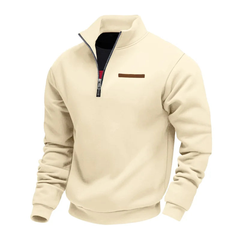 MATHIEU™ | Herensweatshirt met warm draagcomfort en modern zelfvertrouwen voor dagelijks gebruik