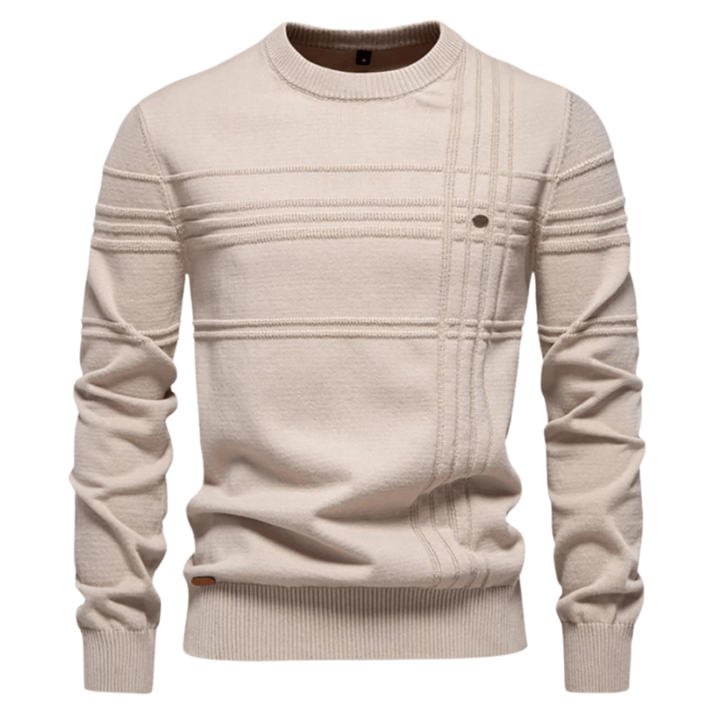 Burkhard | Stijlvolle herenpullover met ruitdesign