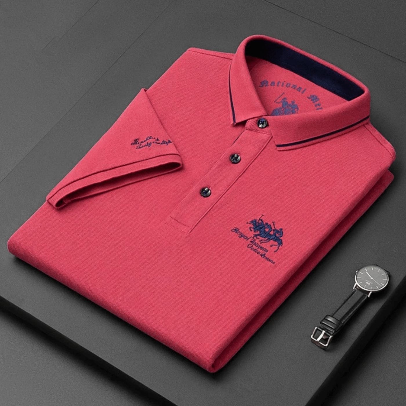 Thijs | Elegante Heren Polo met Ademend Comfort voor Elke Dag