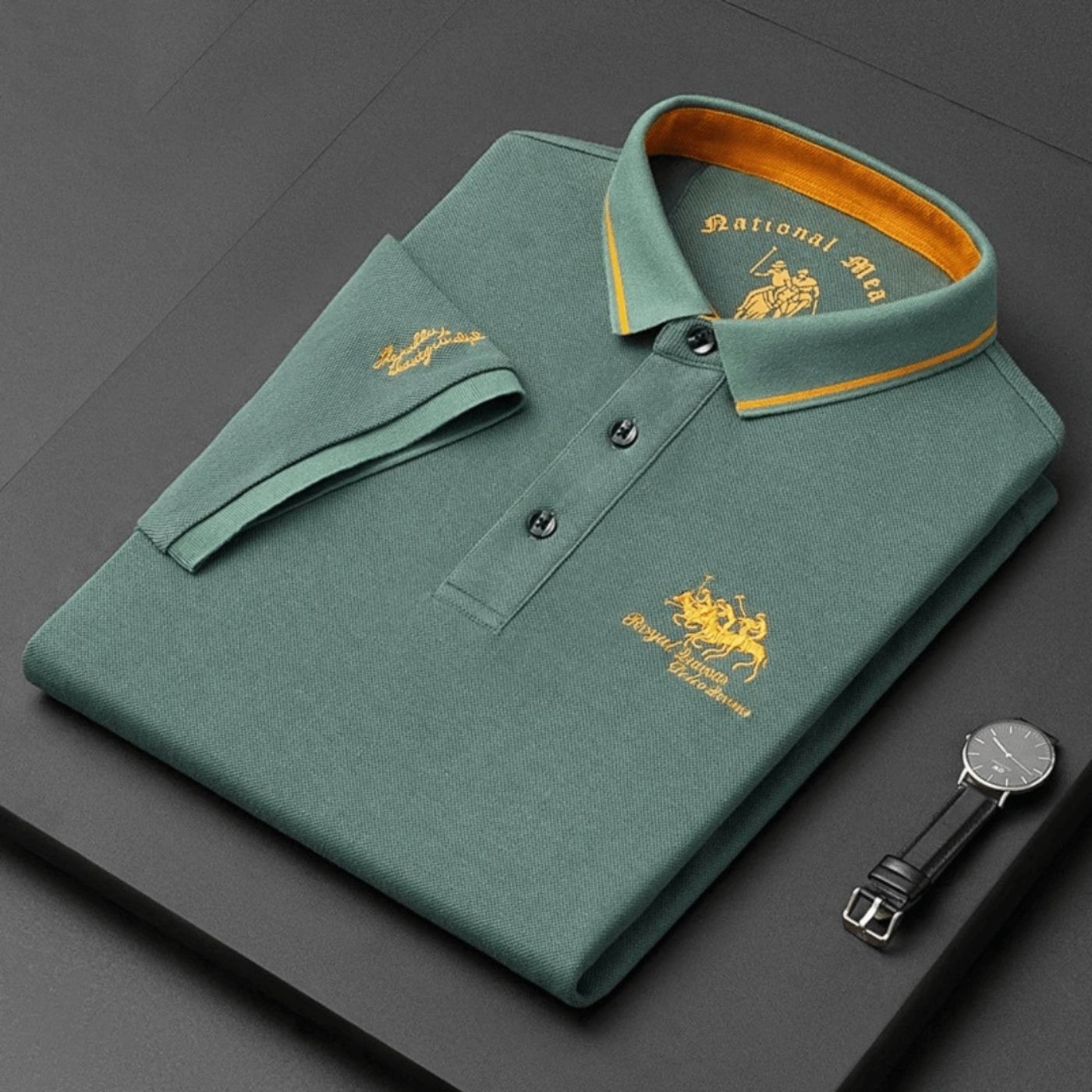 Thijs | Elegante Heren Polo met Ademend Comfort voor Elke Dag