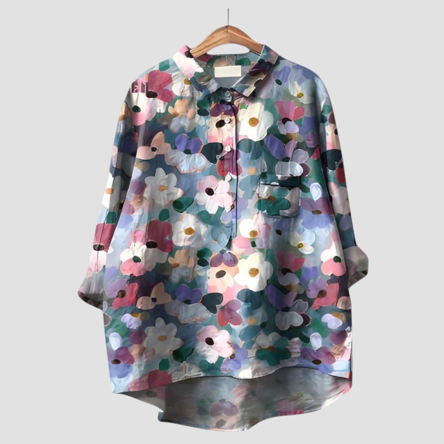 VERONICA ⏐ Oversized Bloemenprint Blouse