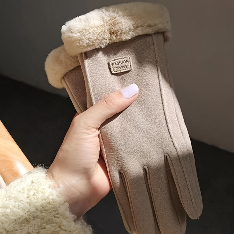GIADA | Elegante Winterhandschoenen met Zachte Binnenkant en Chic Aanraking voor Altijd Warme Handen
