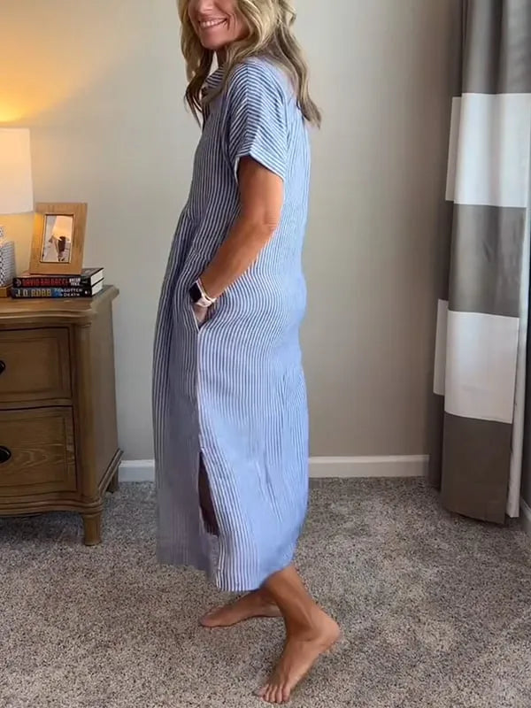 VITTORIA | Hemdjurk met Comfortabele en Elegante Snit voor Vrije Dagen en Casual Stijl