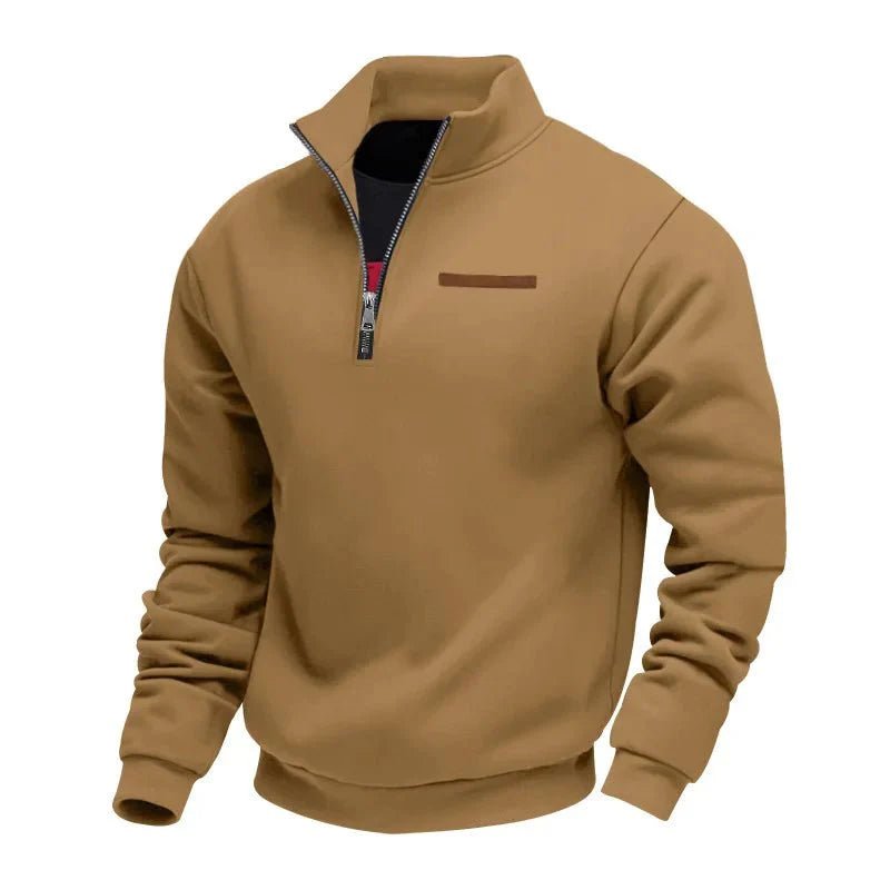VAN LOREN MODE™ - Casual fleece sweatshirt voor heren