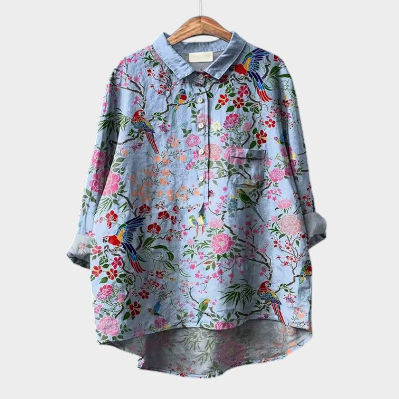 VIOLETTA | Oversized Bloes met Absoluut Comfort voor Zonnige Dagen