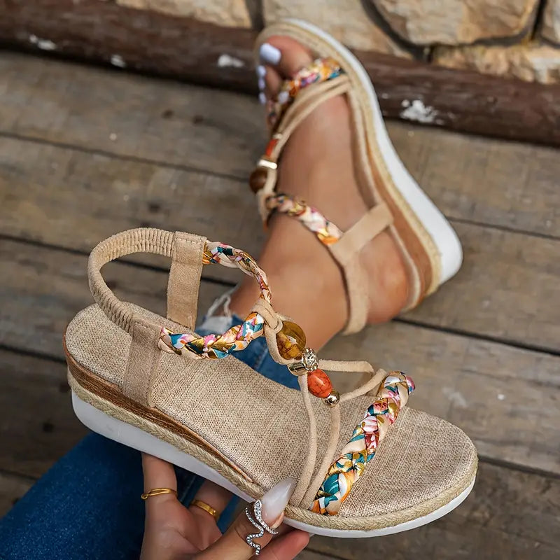 SANNE | Comfortabele Sandalen met Lage Hak voor Elke Zomerse Gelegenheid