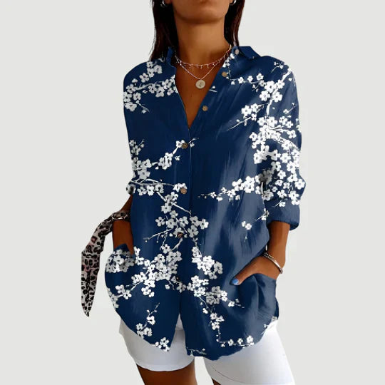 Maja™ | Blouse met kleurrijk design
