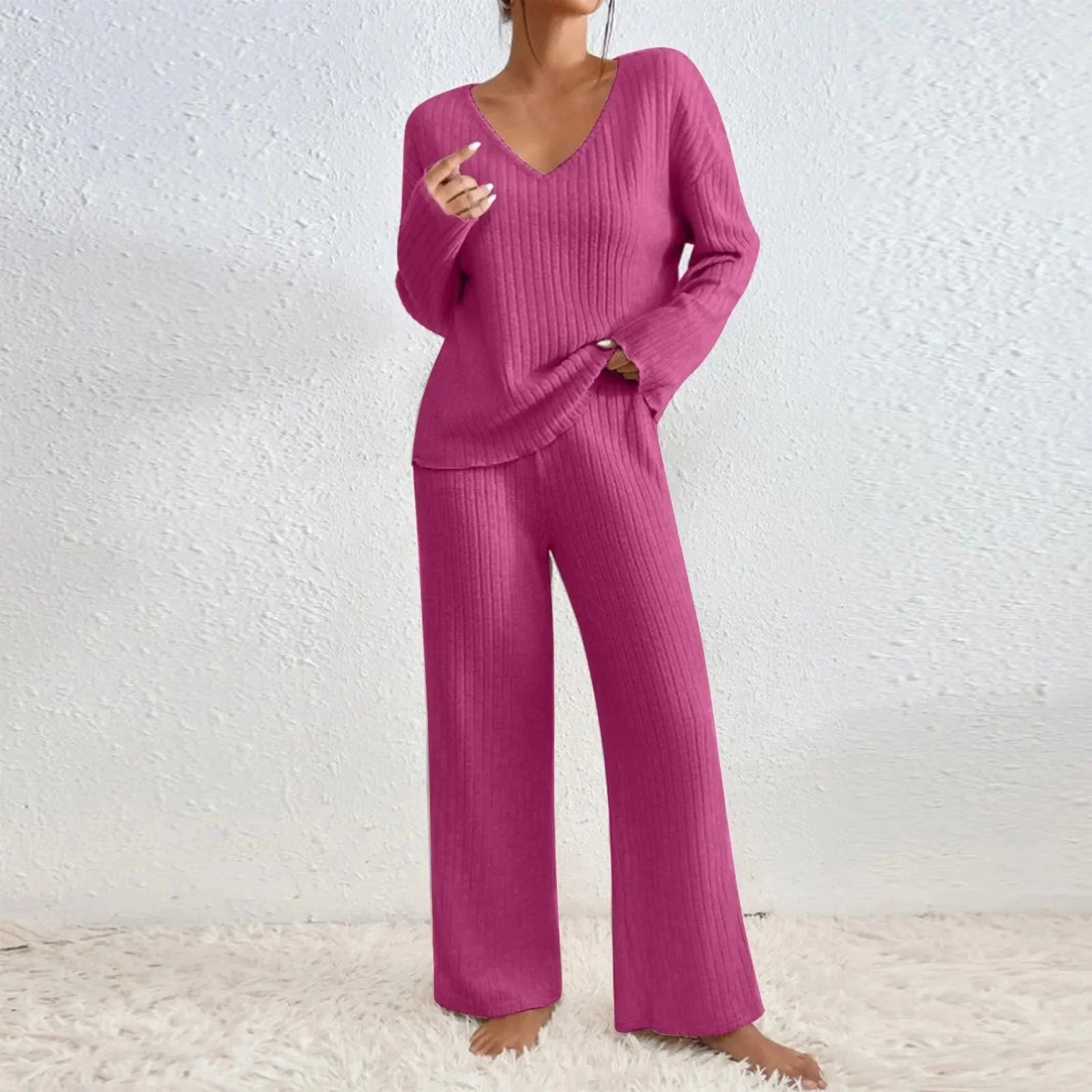 Kathy | Compleet Gebreid 2-delig Chic en Comfortabel