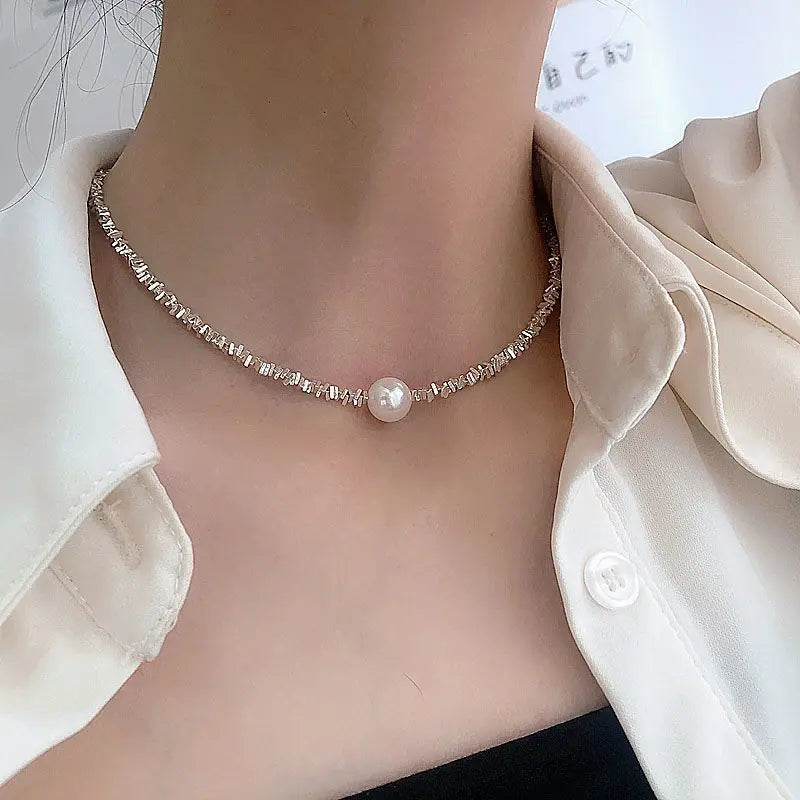 NOOR | Vintage Parelketting met Tijdloze Elegantie voor Elke Look