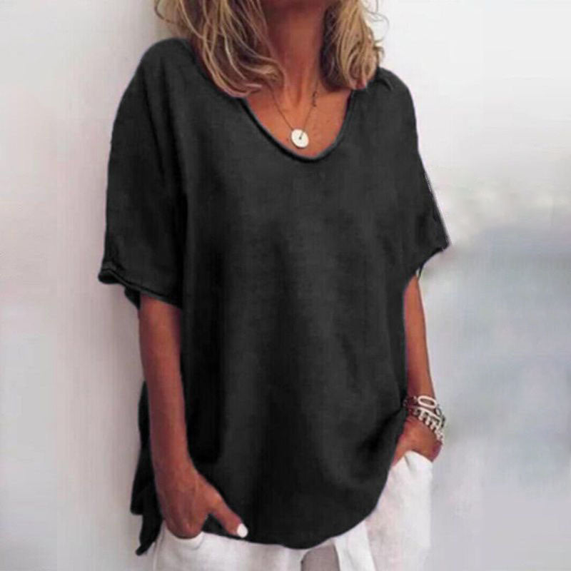 Vittoria | Lange Blouse met Dagelijks Comfort en Casual Stijl voor Ontspannen Looks