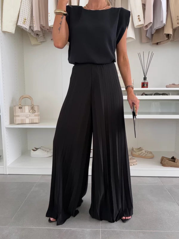 RAFFAELLA | Elegante Twee-delige Set met Vloeiende Pasvorm en Verfijnde Look voor Elk Moment van de Dag