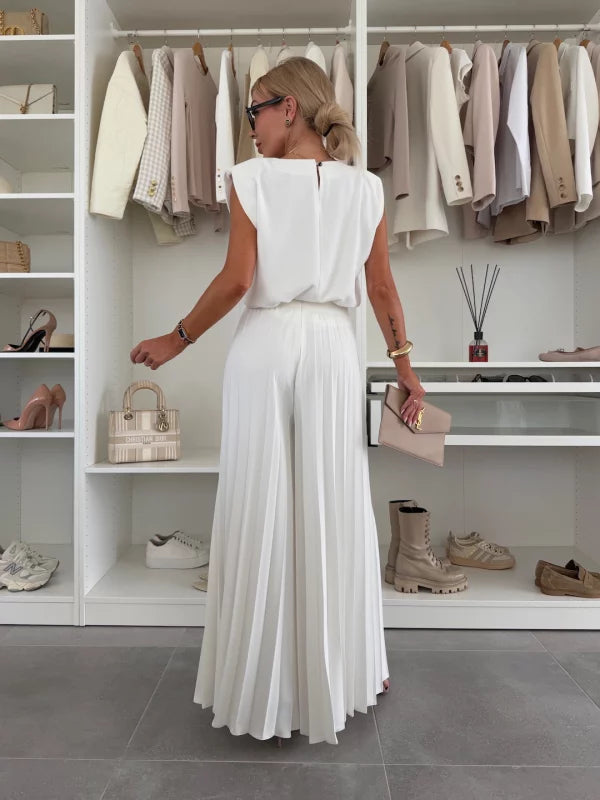 RAFFAELLA | Elegante Twee-delige Set met Vloeiende Pasvorm en Verfijnde Look voor Elk Moment van de Dag