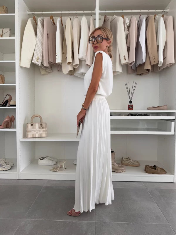 RAFFAELLA | Elegante Twee-delige Set met Vloeiende Pasvorm en Verfijnde Look voor Elk Moment van de Dag