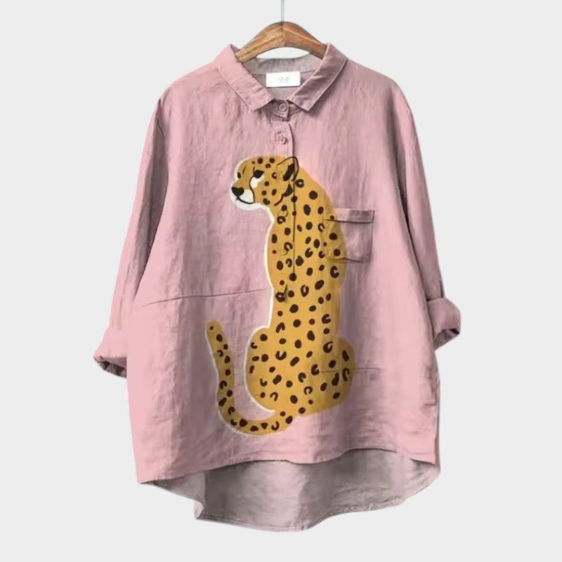 VIOLETTA | Oversized Bloes met Absoluut Comfort voor Zonnige Dagen