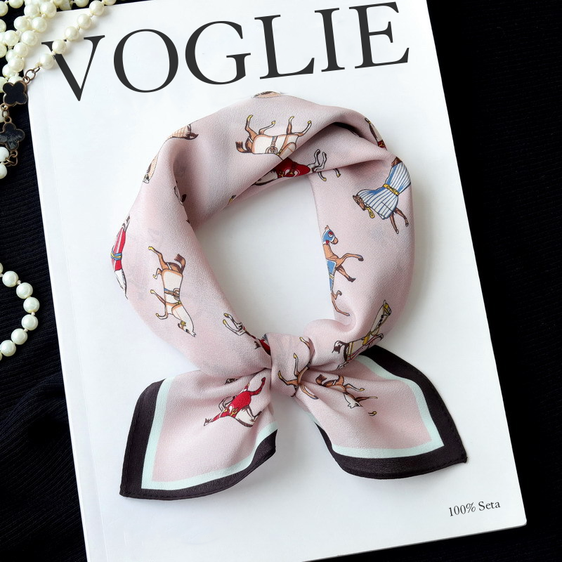 Amalia | Elegante Sjaal Roze Cipria voor een Delicate en Tijdloze Stijl