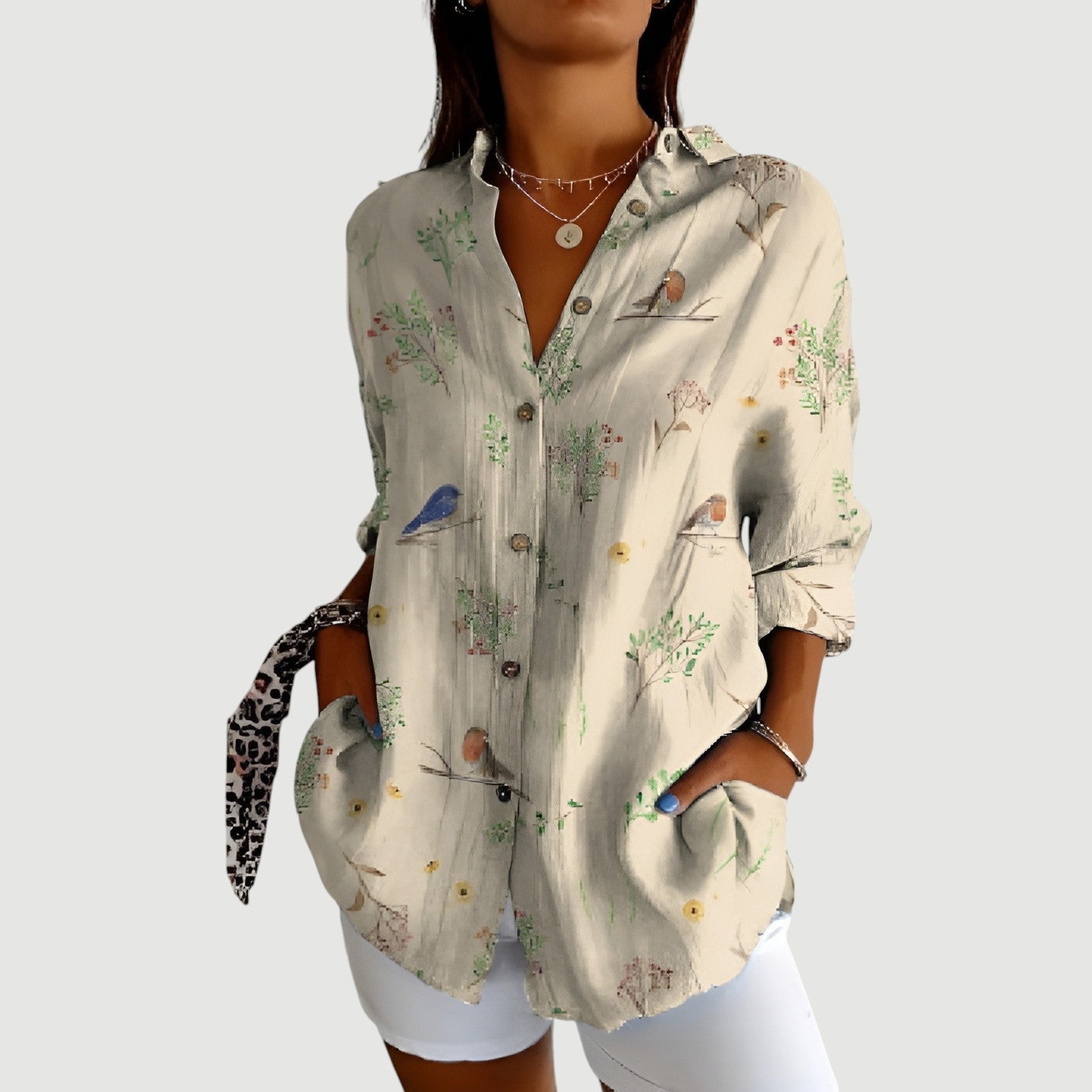 Ronja™ | Blouse met kleurrijk design