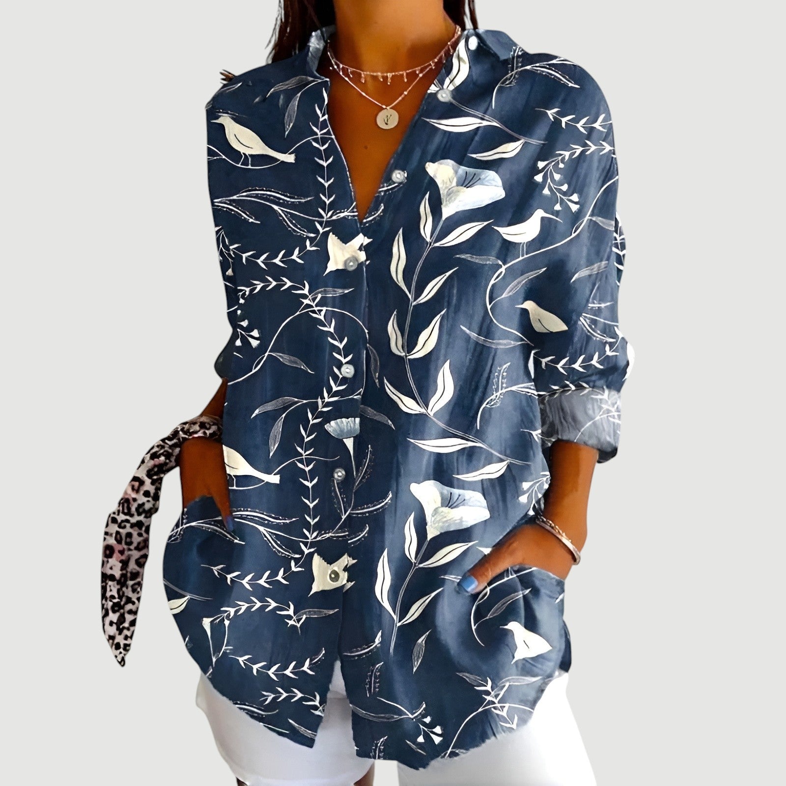 Josefine™ | Blouse met kleurrijk ontwerp