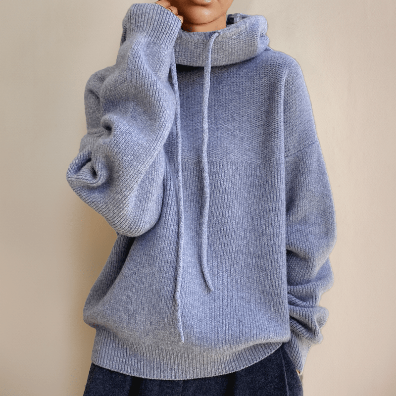 SIENNA | Warme en Comfortabele Hoodie met Hoge Kraag