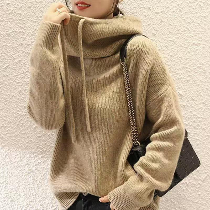 SIENNA | Warme en Comfortabele Hoodie met Hoge Kraag