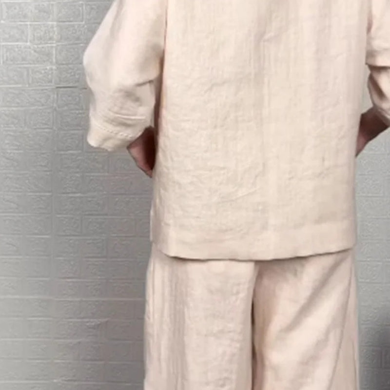 VALENTINA | Set van 2 Stukken met Relaxte Pasvorm en Minimalistische Stijl voor Elke Dag