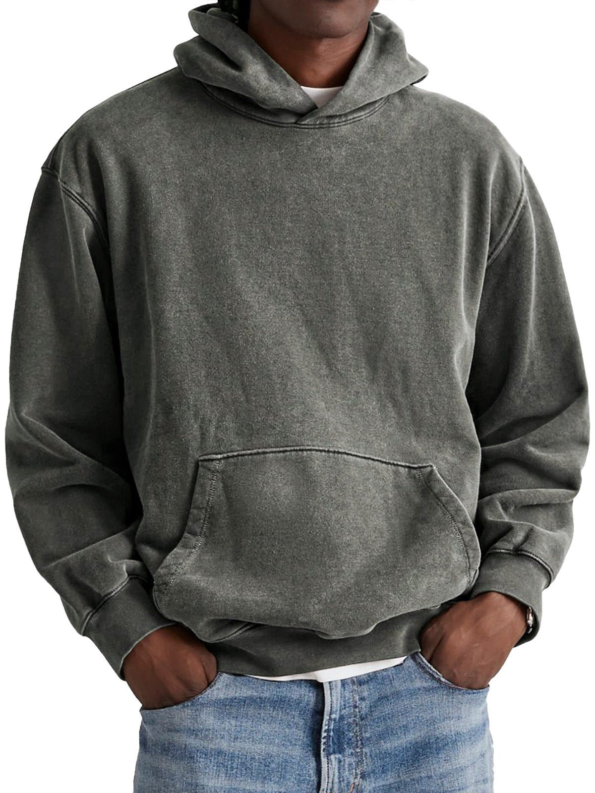 VECHO | Retro Katoenen Hoodie – Comfort en Casual Stijl