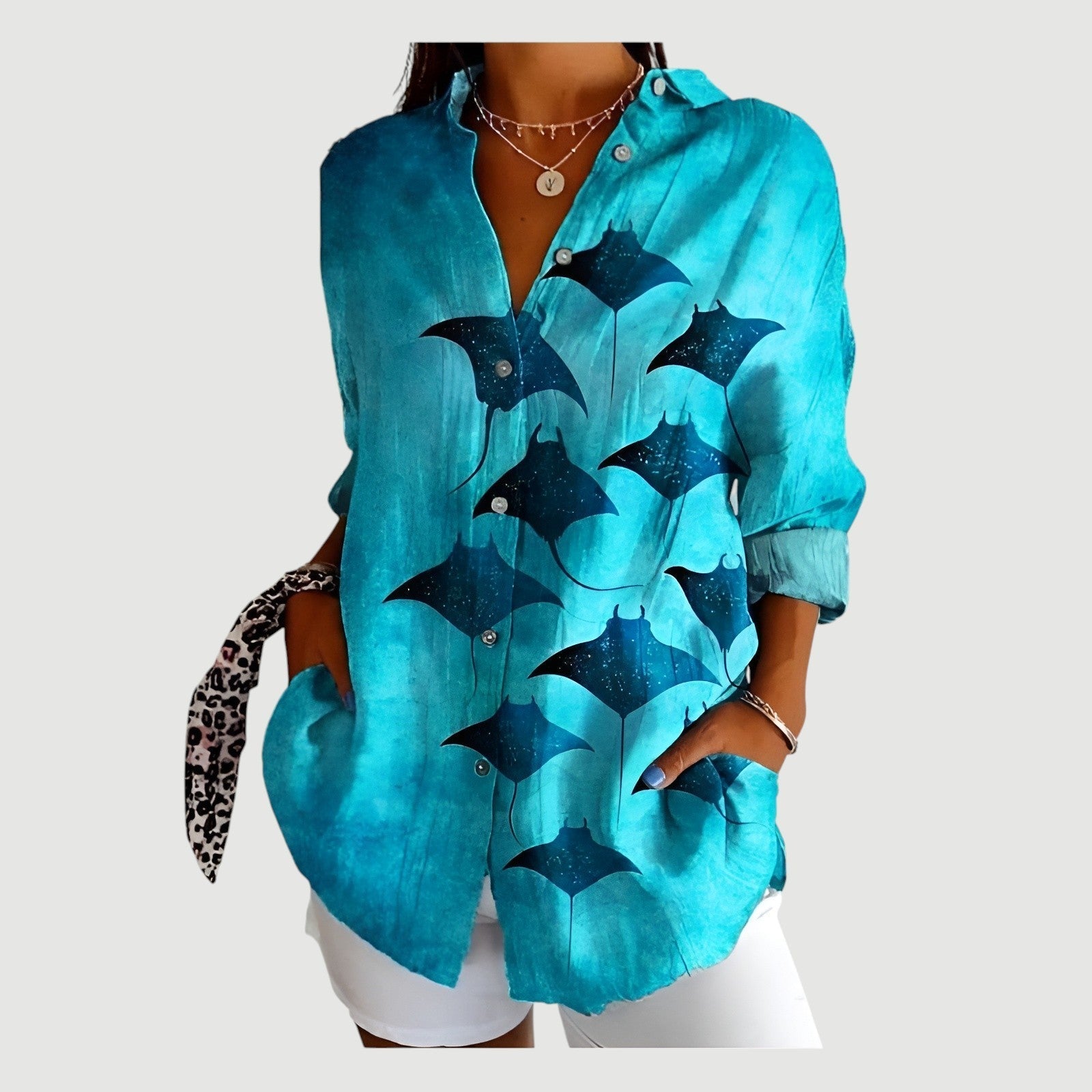 Yrsa™ | Blouse met kleurrijk ontwerp